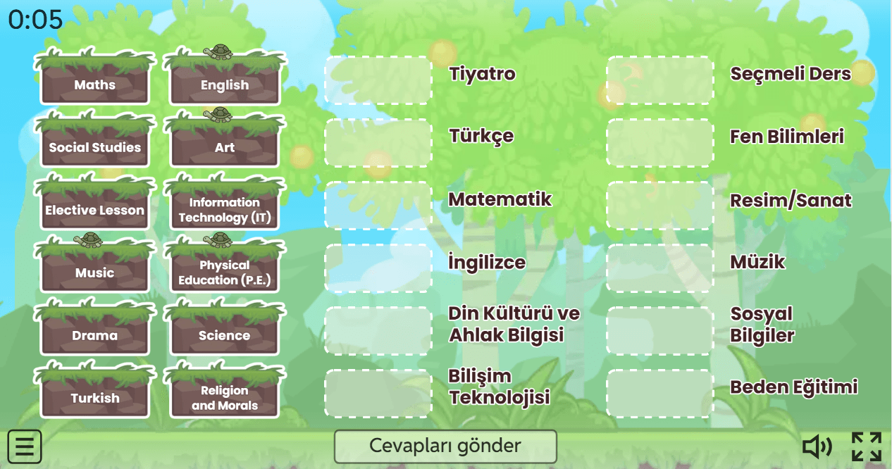 Yeni Müfredat - 5.2 School Subjects 1